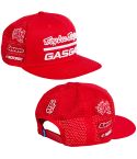 Gorra GasGas Troy Lee Designs Team Flat Cap Red 2024