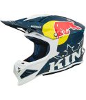 Casco Kini Red Bull Competition MXC1 FIBERGLASS 1.0 Blue / White