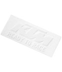 Adhesivo KTM Logo Sticker White