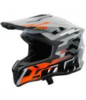 Casco KTM Airoh Strycker Grey / Orange