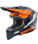 Casco Niño KTM Airoh Wraaap Blue / Orange 2024