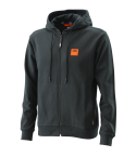 Sudadera Capucha KTM Pure Zip Hoodie Black 2024
