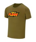 Camiseta Niño KTM Kids Racing Team Tee Green 2025