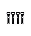 Kit de Correas Cortas Botas Gaerne SG10 / SG12 / GX1 Negras