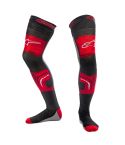 Calcetines Alpinestars Knee Brace Socks Red Black Grey