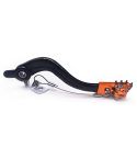 Pedal de Freno Trasero 4MX KTM Negro Naranja