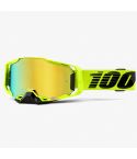 Gafas 100% Armega Nuclear Citrus / Gold Mirror Lens