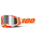 Gafas 100% Racecraft 2 Orange / Silver Mirror Flash Lens