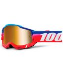 Gafas 100% Accuri 2 Unity - True Gold Mirror Lens