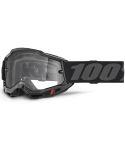 Gafas 100% Accuri 2 Enduro Black / Grey - Dual Clear Lens