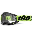 Gafas 100% Accuri 2 Enduro Neon Yellow - Dual Clear Lens