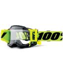Gafas 100% Accuri 2 Forecast Neon Yellow - Clear Lens (Roll-Off System)