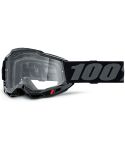Gafas 100% Accuri 2 OTG Black / Grey - Clear Lens