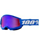 Gafas 100% Strata 2 Blue / Red Blue Mirror Lens