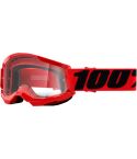Gafas Infantiles 100% Strata 2 Junior Red / Clear Lens
