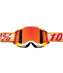 Gafas 100% Accuri 2 Donut White / Red / Yellow - Mirror Red Lens