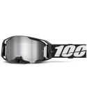 Gafas 100% Armatic Black - Mirror Silver Flash Lens