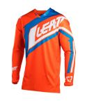Camiseta Leatt GPX 4.5 Lite Orange / Denim 2018