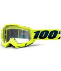 Gafas 100% Accuri 2 Fluo Yellow - Clear Lens