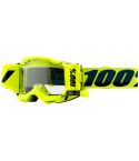 Gafas 100% Accuri 2 Forecast Fluo Yellow - Clear Lens (Roll-Off System)