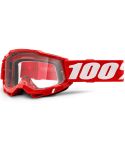 Gafas 100% Accuri 2 OTG Red / Clear Lens