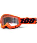 Gafas 100% Accuri 2 OTG Neon Orange / Clear Lens
