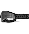 Gafas 100% Strata 2 Black / Clear Lens