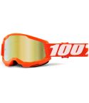 Gafas 100% Strata 2 Orange / Gold Mirror Lens