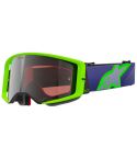 Gafas Alpinestars Supertech Corp Purple Yellow Fluo - Silver Mirror Lens