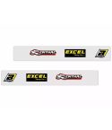 Adhesivos de Basculante BlackBird KTM SX 1998-2006 / KTM EXC 1998-2007