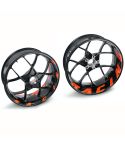 Juego Adhesivos para Llantas KTM '' Racing '' Naranja