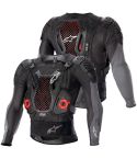 Peto Integral Alpinestars Bionic Plus V2 Protection Jacket Black / Anthracite / Red 2023