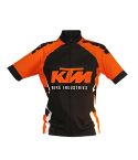 Maillot de Niño KTM Factory Line Black / Orange