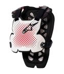 Peto Alpinestars A-1 Pro Chest Protector White / Black / Red 2023