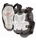 Peto Alpinestars A-4 Max Chest Protector White / Anthracite / Red