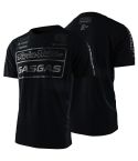 Camiseta GasGas Troy Lee Designs Team Tee Black Reflective