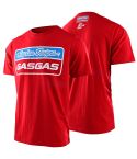 Camiseta GasGas Troy Lee Designs Team Stock Tee Red