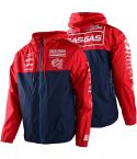 Chaqueta Cortavientos GasGas Troy Lee Designs Team Red / Navy