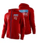 Sudadera Capucha GasGas Troy Lee Designs Team Zip Up Hoodie Red