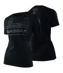 Camiseta Mujer GasGas Troy Lee Designs Team Tee Black Reflective