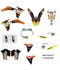 Kit de Adhesivos Factory KTM SX 2011-2012