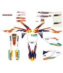 Kit de Adhesivos Factory KTM SX 2016-2018