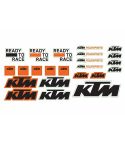 Pliego de Adhesivos KTM Sticker Bow