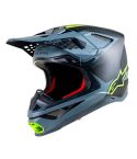 Casco Alpinestars Supertech S-M10 Meta Black / Grey / Yellow Fluo