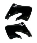 Tapas de Depósito UFO Honda CR / CRE 125 R 2T 1998-1999 - CR / CRE 250 R 2T 1997-1999 - CRE 250 F 1997-1999 Negras