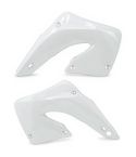 Tapas de Depósito UFO Honda CR 125/250 R 2000-2001 - CRE 250 R 2000 - CRE 250 F 2000 Blancas