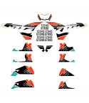 Kit Adhesivos Factory KTM RC 125 / 200 / 250 / 390 2014-2019