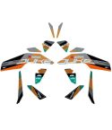 Kit de Adhesivos Factory KTM 125 / 390 Duke 2017-2023