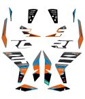 Kit de Adhesivos Factory KTM RC 125 / 390 2022-2024