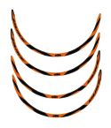 Kit de Adhesivos para el Cerco Exterior de la Llanta KTM Duke
